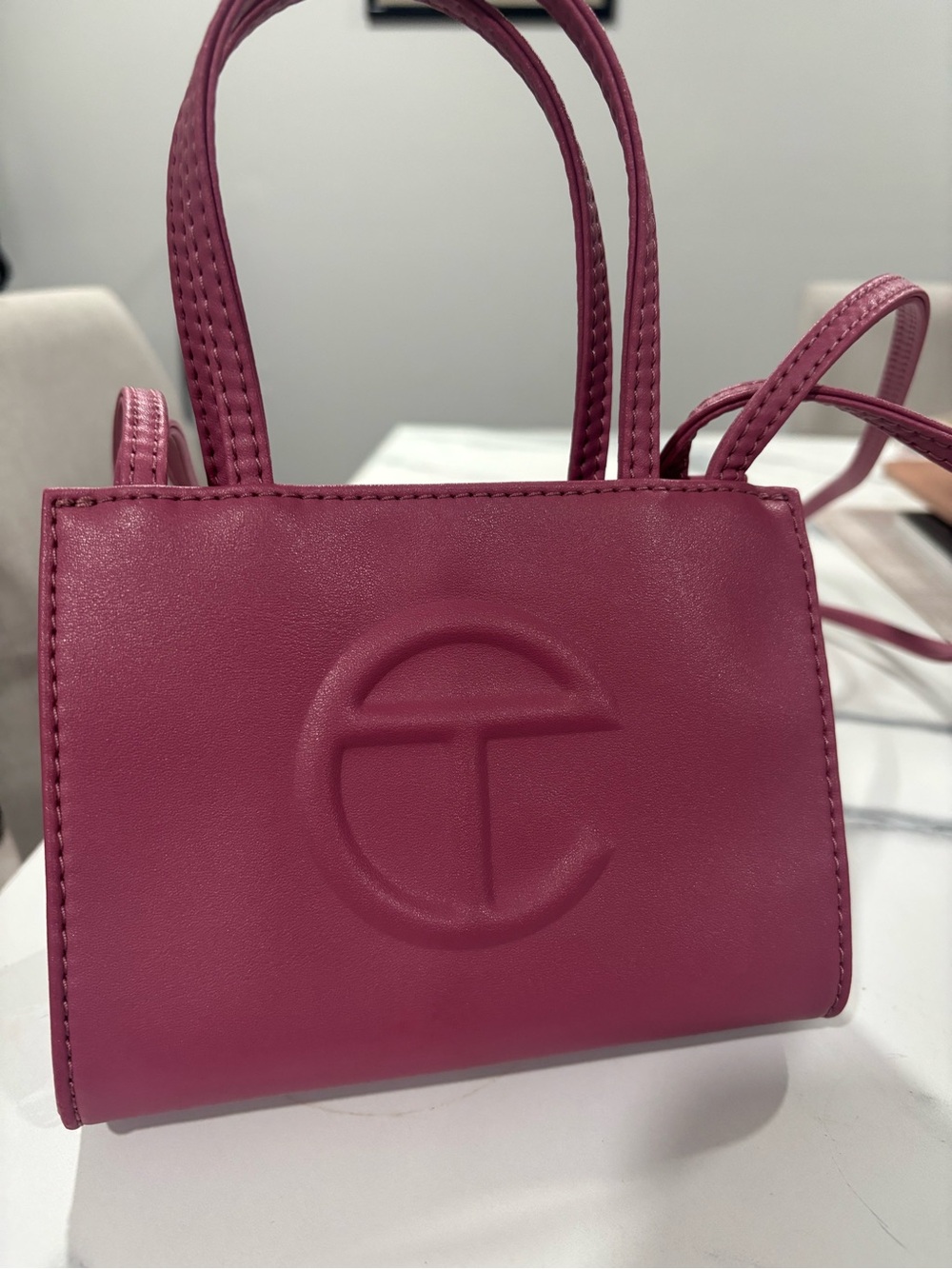 Telfar Small Tote - color Corned Beef